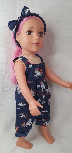 Dolls clothes unicorn - 18",