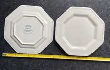 Johnson Brothers Heritage White Side Plates x2, approx 8”, Excellent condition 