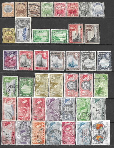 Bermuda 1906 1976 mixed - bermuda,
