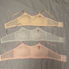 Girls 1st Bra Set Of 3, New