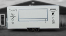 Burger van stickers catering - van,