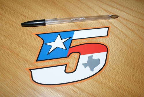 Colin edwards race number - number, #5