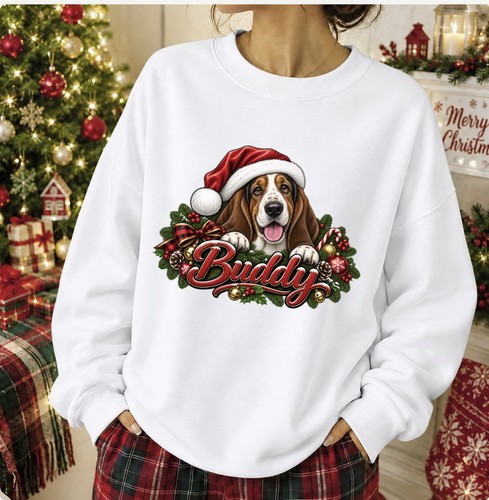 Basset hound christmas - basset,
