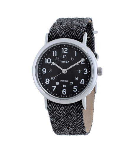 Timex weekender indiglo black - timex,