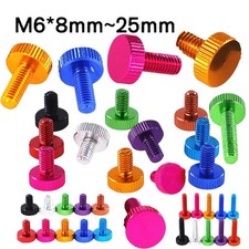 M6*8mm~25mm Flat Head Knurled