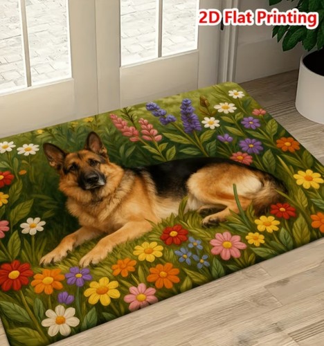 Lovely door mat with - lovely, german