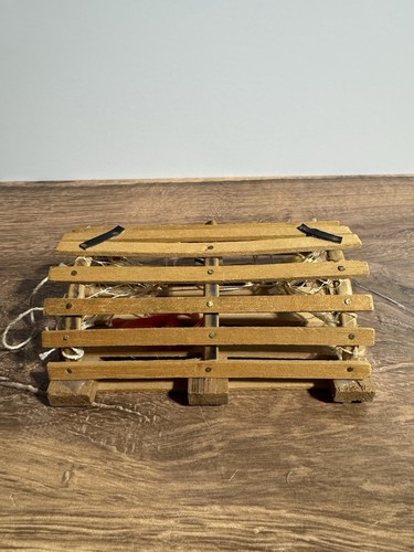 Vintage dollhouse lobster trap - dollhouse,