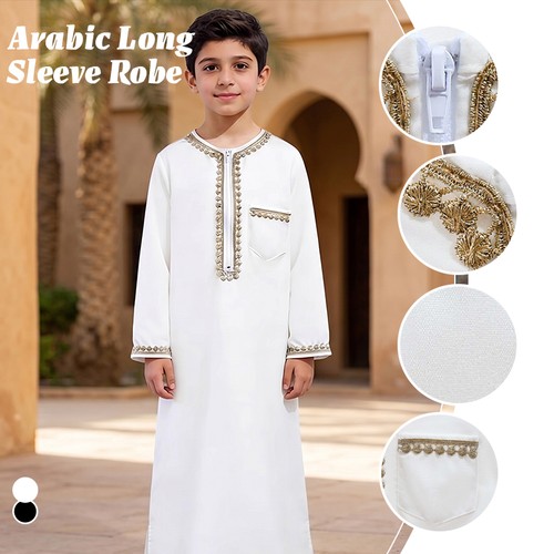 Boys arabic thobe - thobe, gold