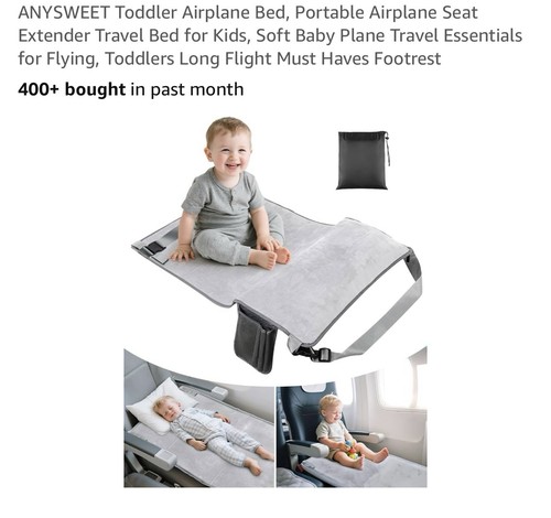 Toddler airplane bed - toddler, portable