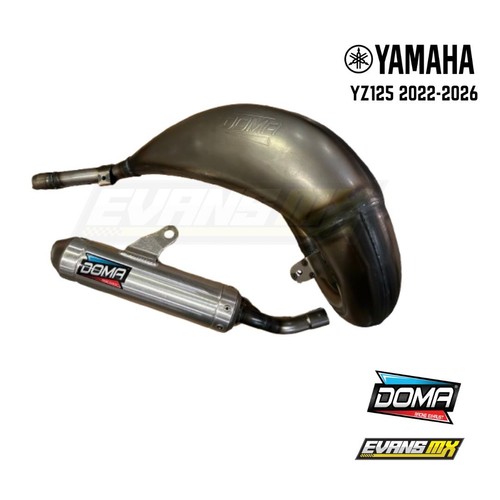 Yamaha 125 doma exhaust - yamaha,