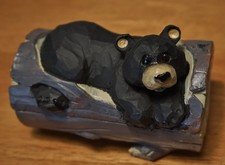 Black Bear Trinket Jewelry Box