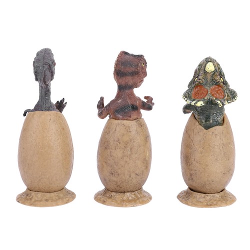 3pcs set figure dinosaur eggs - 3pcs/set,