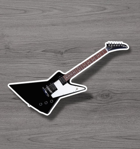 Gibson explorer guitar - guitar, fridge