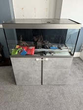 Fluval Siena Aquarium Set 332L Concrete/ Grey