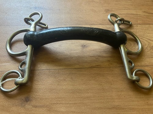Black vulcanite mullen mouth - vulcanite,