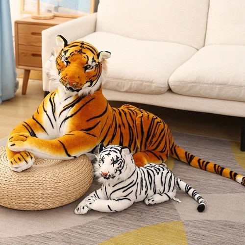 New large brown white - white, tiger