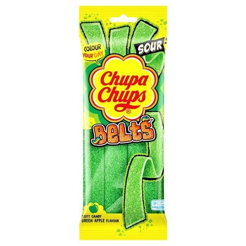 Chupa chups sour belts - belts, apple