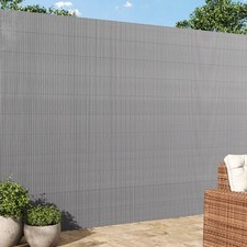 Bamboo Slat Fence Screen Roll Screening Fencing Privacy Sun Panel Garden Outdoor