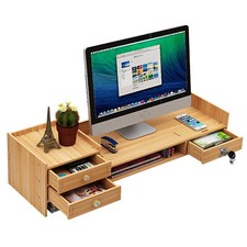 Wooden Desk Organizer with
