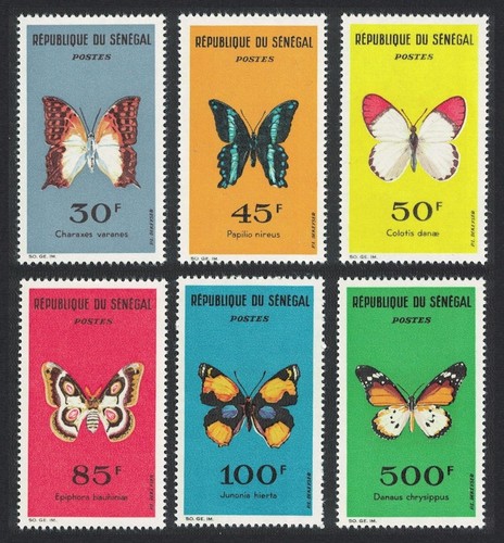 Butterflies senegal 1963 - butterflies,
