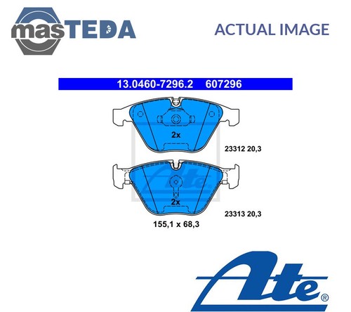 130460 72962 brake pads set - 130460-72962,