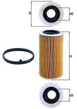 Mahle ox370d1 oil filter - oil,
