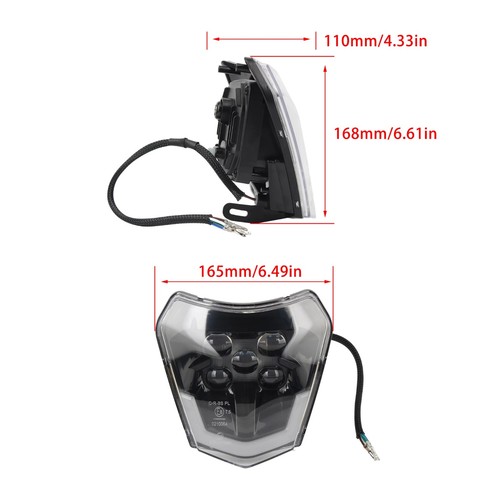 Led motorcycle headlight - motorcycle,