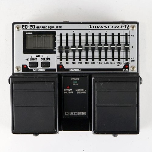 Boss graphic equalizer - boss,