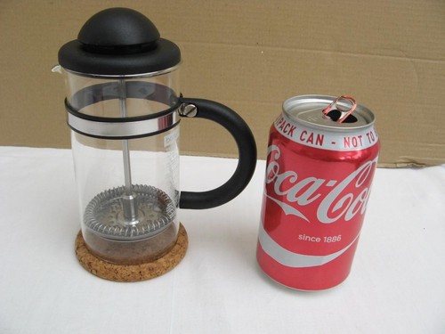 Bodum cafetiere with - cork, mat