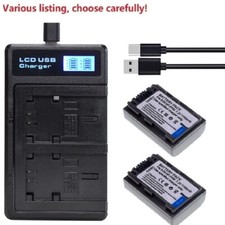 Battery or charger for SONY DCR-DVD105 DCR HC19E HDR-HC3E NP-FP50 DVD Handycam