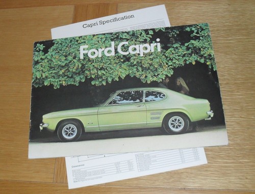 Ford capri mk1 brochure - mk1,