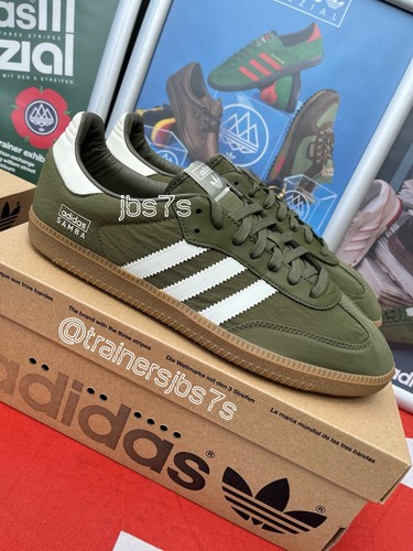 Adidas samba uk11 bnibwt olive - adidas,