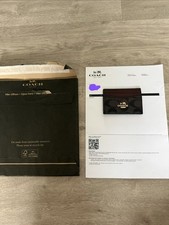 Coach Brown Leather Wallet