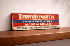 Lambretta Sign Vespa