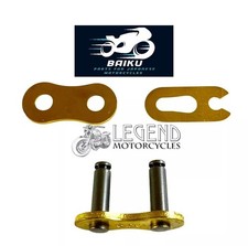 Motorcycle GOLD Drive Chain Split Link 520 / Master Link Clip Connecting C7-49