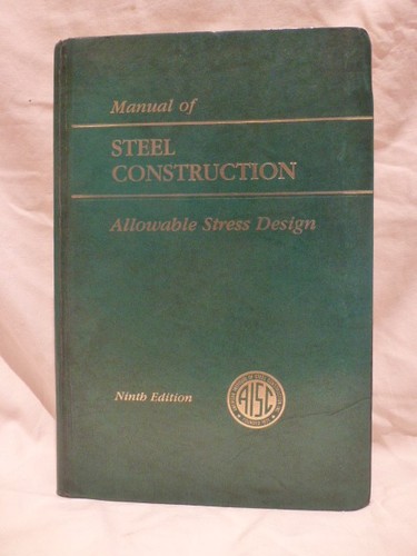 Manual steel construction - of,