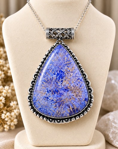 Lavender blue fossil - blue,