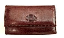 The Bridge brown leather key holder with box