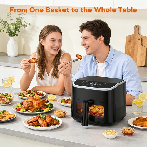 4qt air fryer with - 4qt,