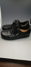 ECCO Black Leather Shoes Size