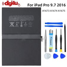 For iPad Pro 9.7 2016 A1673 A1674 A1675 Battery Replacement 7306mAh+Adhesive