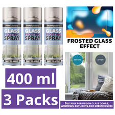 3X Glass Frosting Paint Spray