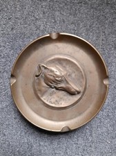 Vintage MCM Bronze Greyhound