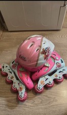 LOL Roller Skates and Helmet 