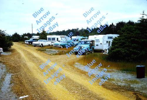 1962 35mm slide campground - slide,