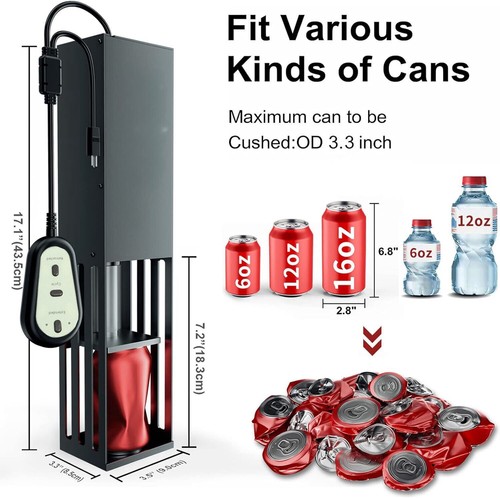 Electric can crusher - electric,