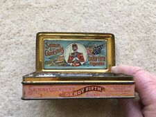 C1910 VINTAGE SALMON&GLUCKSTEIN’S “DANDY FIFTH”CIGARETTES TIN