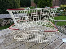 Vintage Wire Metal Shopping