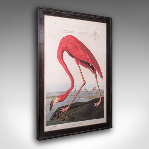 Large vintage flamingo - vintage,