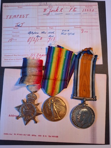 British trio 1914 star - british,